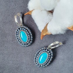 BO Turquoise, broderie...